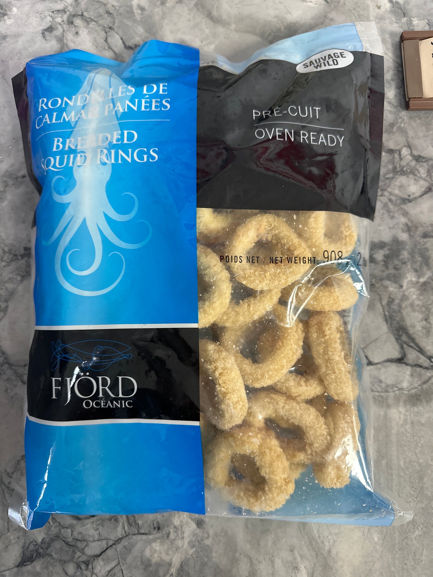 CALAMARI RINGS - BREADED - 2LBS