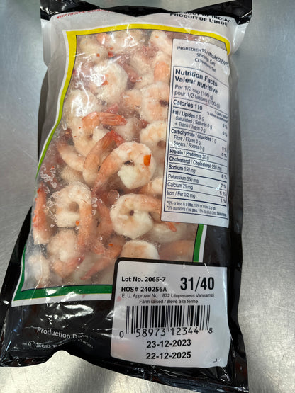 31/40 COOKED SHRIMP