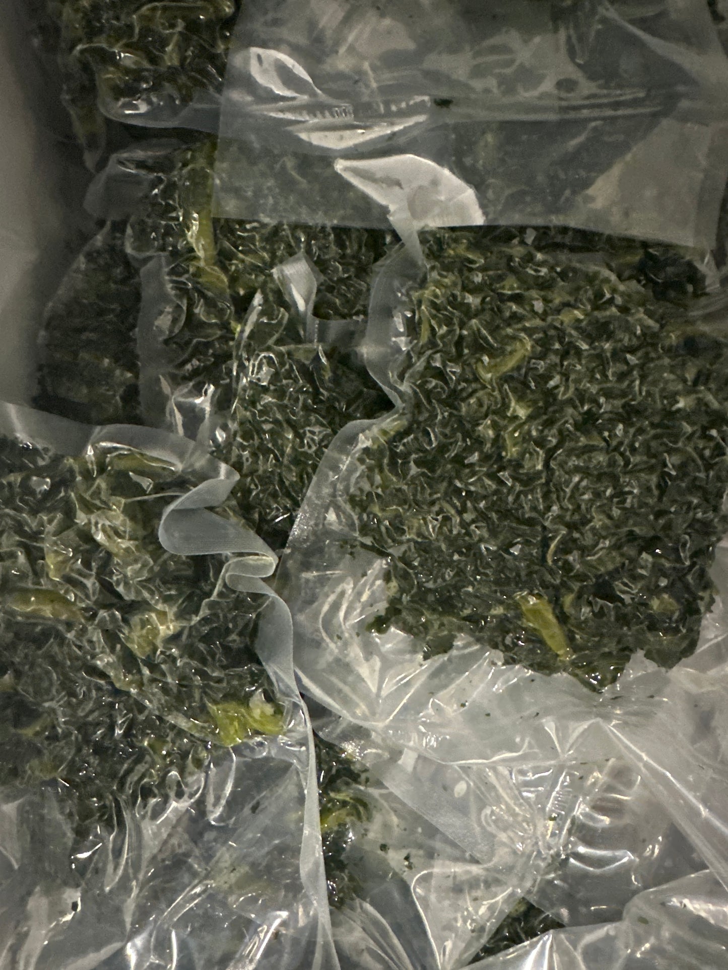 Kale - Cooked & Portioned - 4oz portion