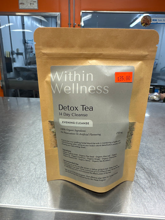 WITHIN WELLNESS DETOX TEA EVENING CLEANSE