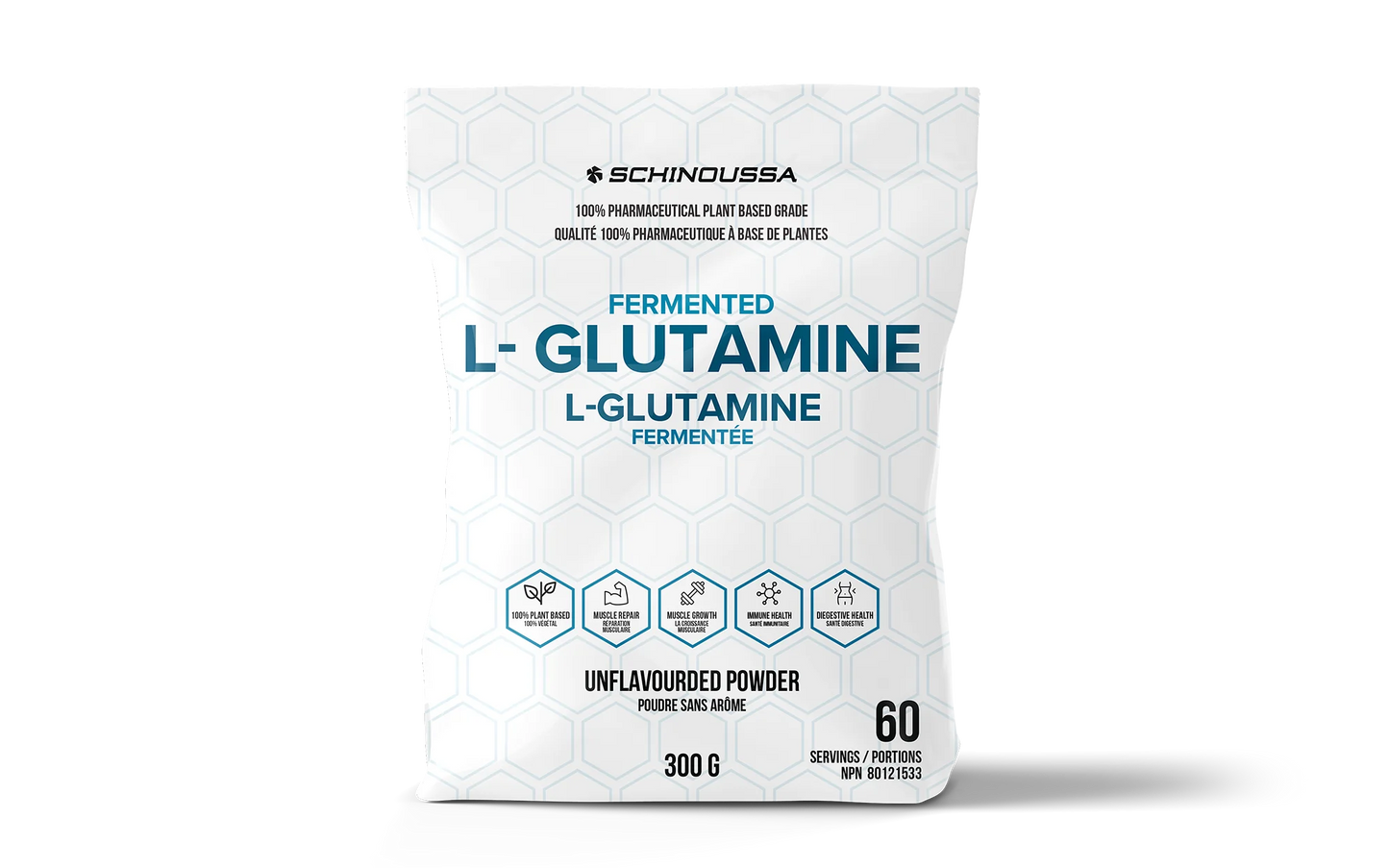 FERMENTED L-GLUTAMINE UNFLAVOURED SCHINOUSSA