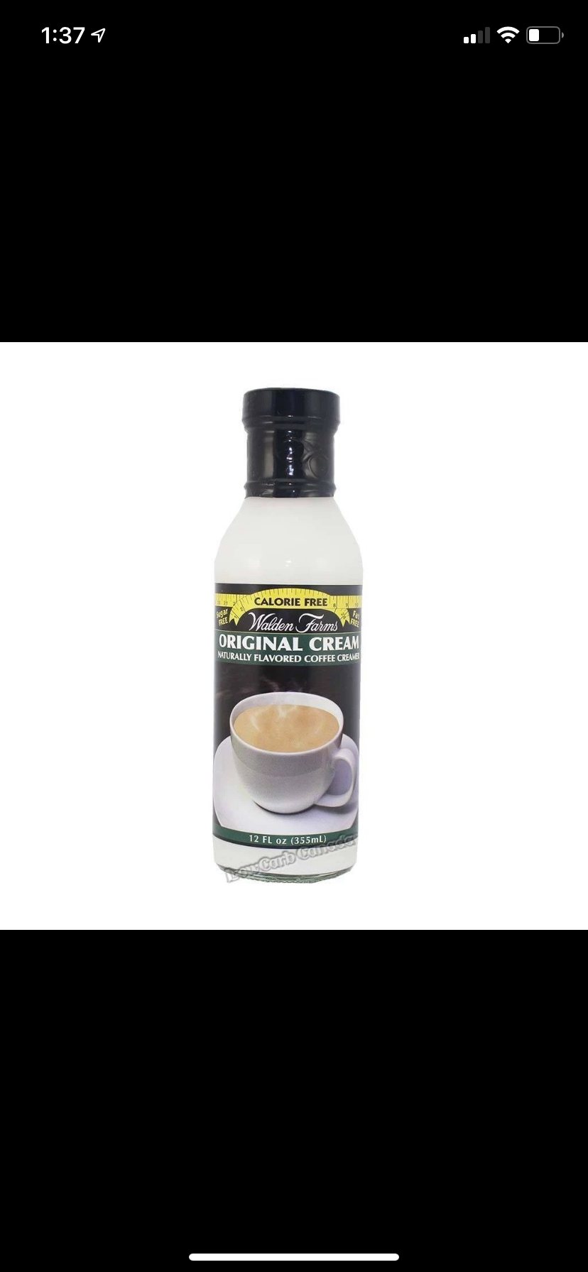 Sweet & Creamy Coffee Creamer – Walden Farms